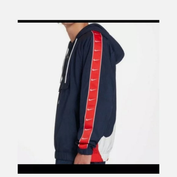 New Nike Sportswear Big Swoosh Pullover Jacket M - Picture 2 of 7